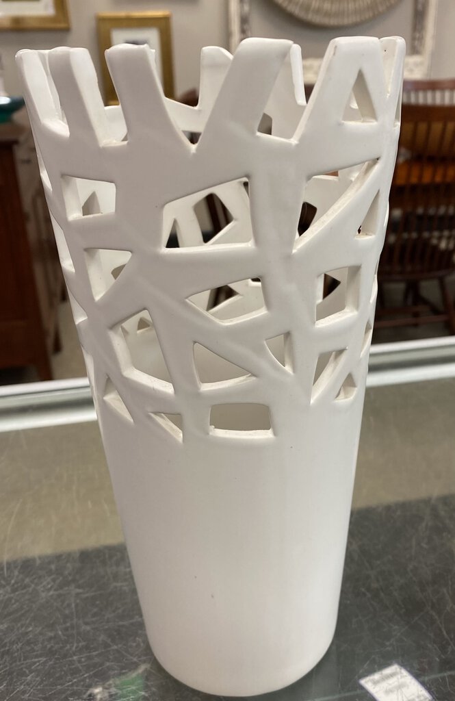 Ceramic Lattice Vase