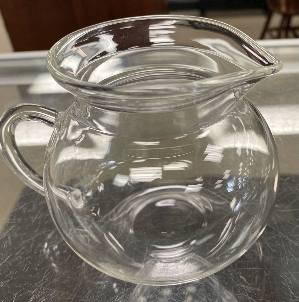 Glass Milk Pitcher