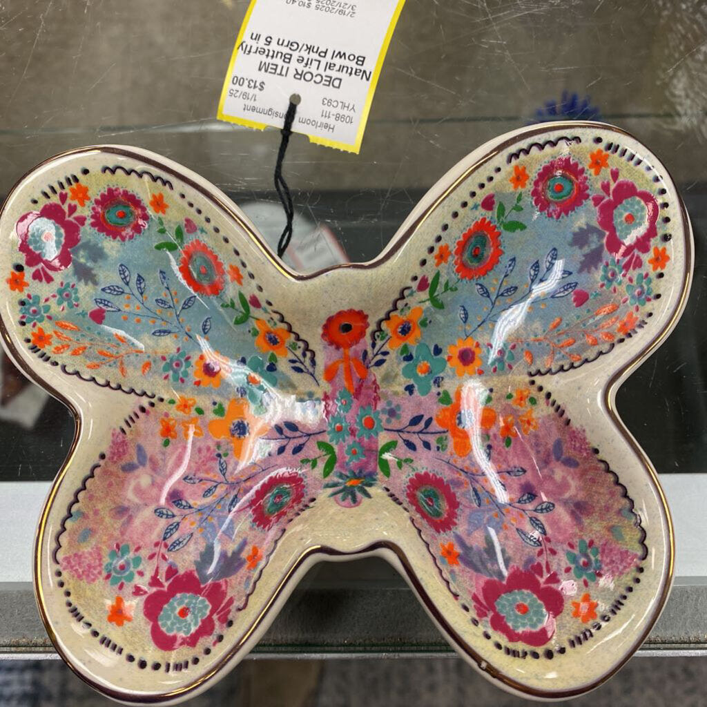 Natural Life Butterfly Bowl