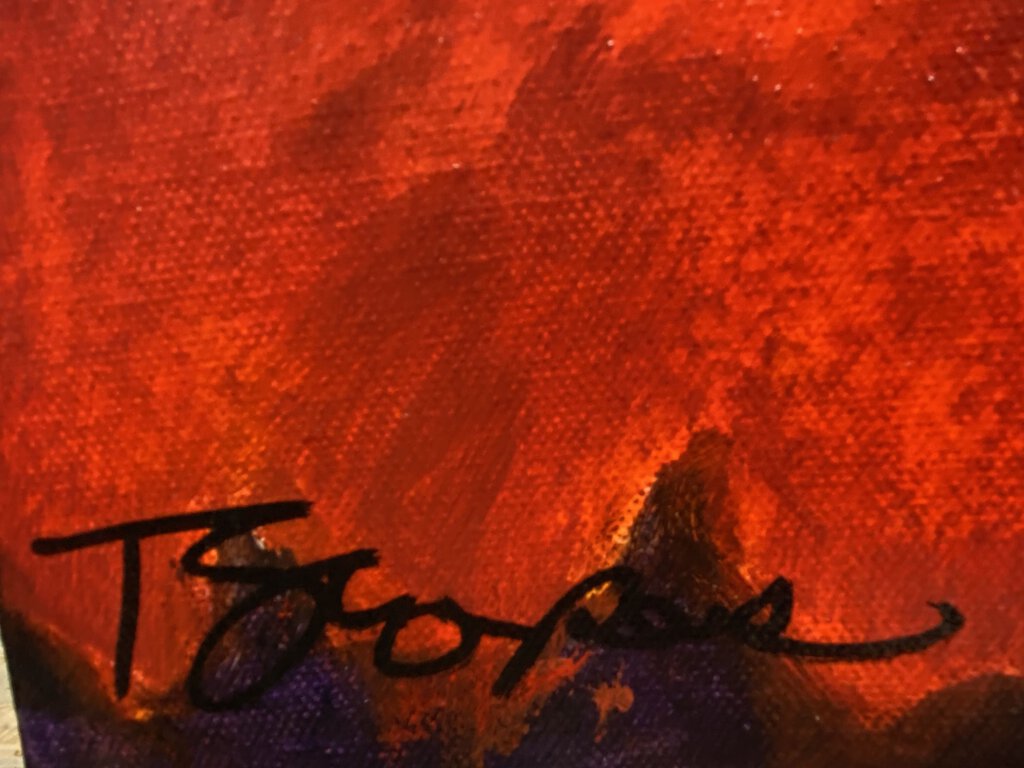 "Sacred Ground" Original Oil Painting