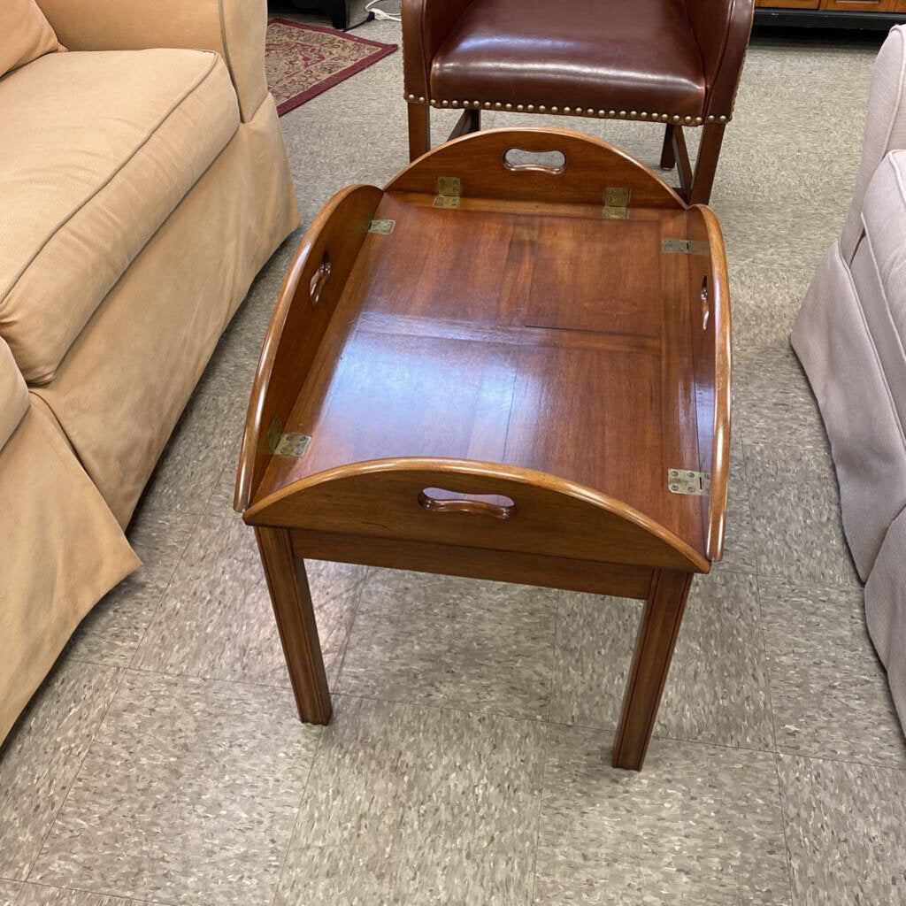 Butler's Tray Table w/Removable Top
