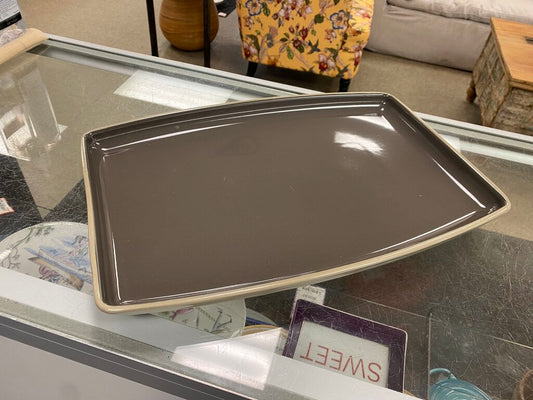 Pampered Chef Ceramic Serving Tray