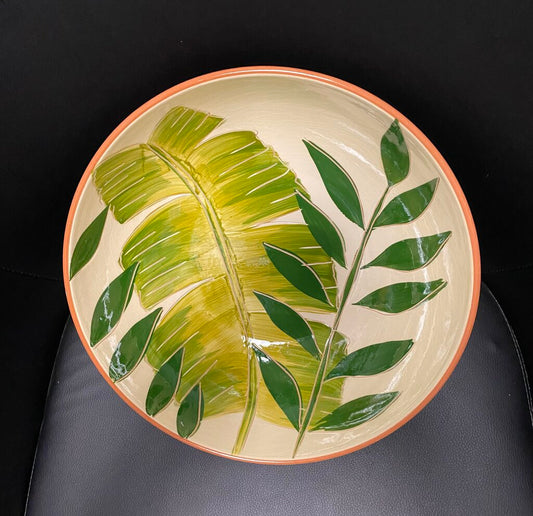 Molde Portuguese Salad Bowl w/Leaf