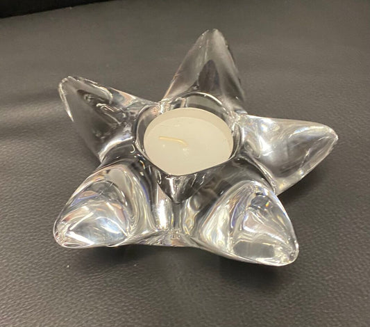 Orrefors Star Fish Votive Holder