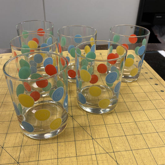 6x Fiesta Ware Coordinates Tumblers