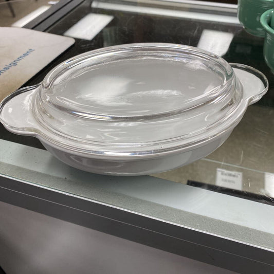 Pyrex Visions Gratin Dish w/Lid