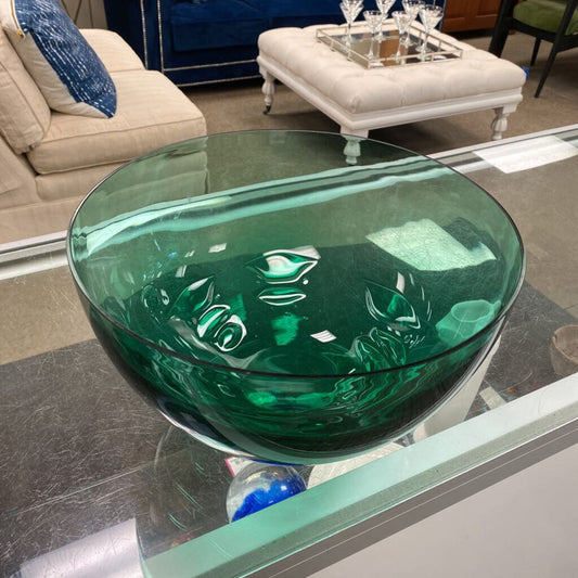 Blown Glass Bubble Bowl