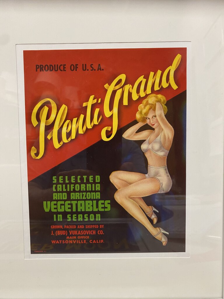 1940s California Vegetable Label "Plenti Grand"