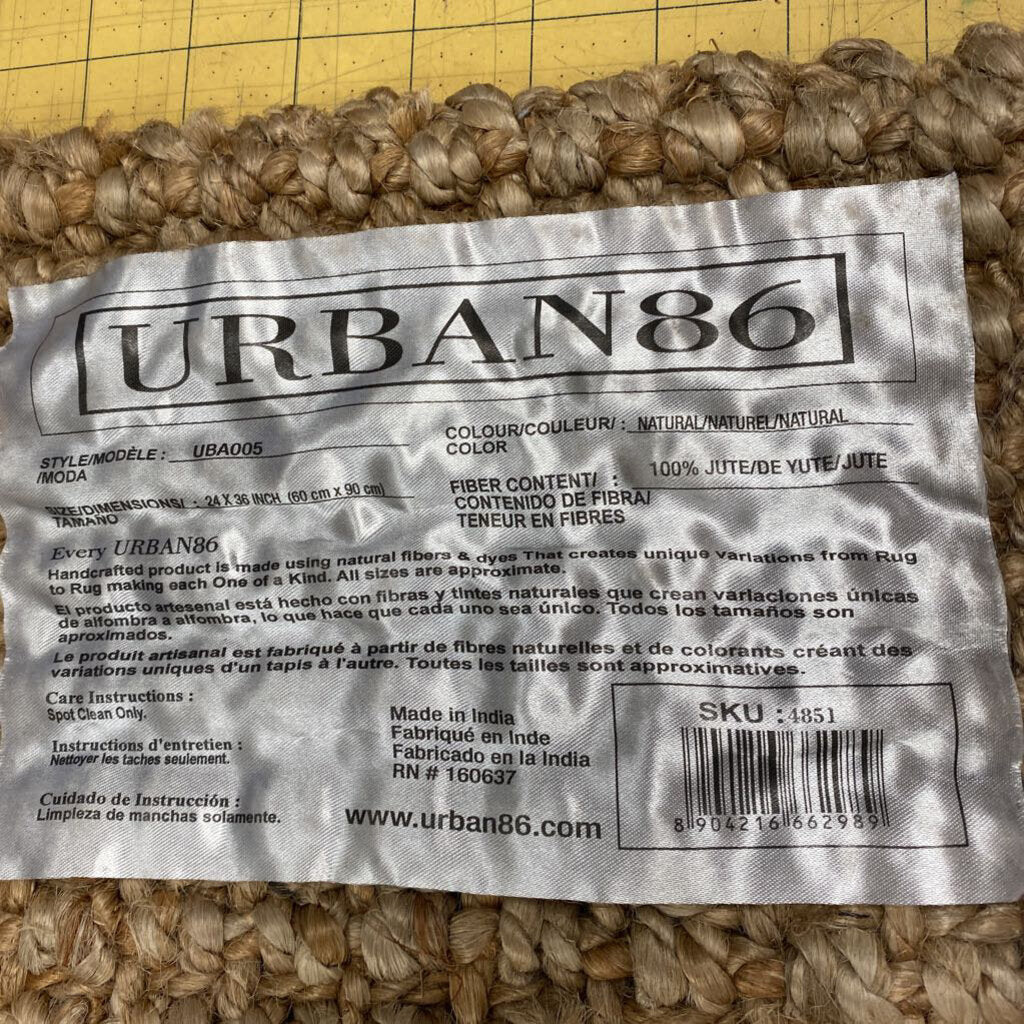 Urban86 Jute Accent Rug