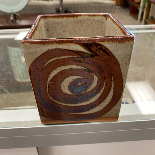 Studio Slab Stoneware Vase