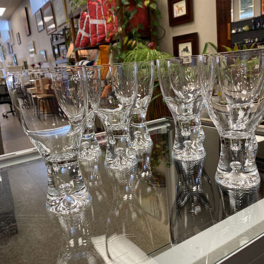 8x Littala Aarne Tapio Wine Glasses