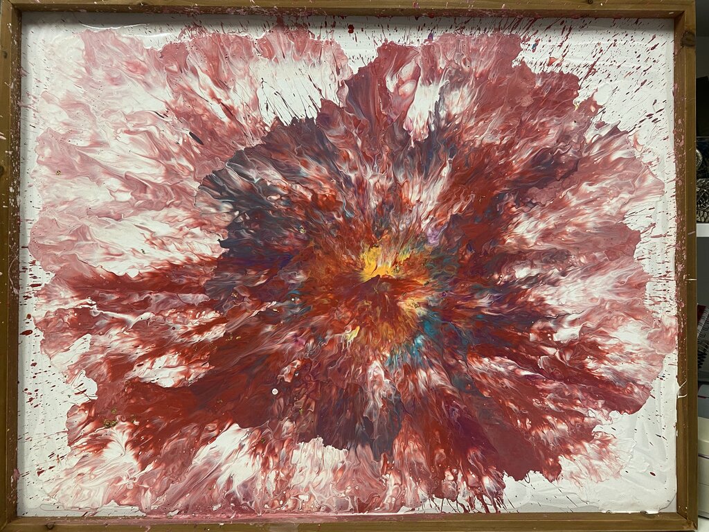 Chaotic Sun Flare
