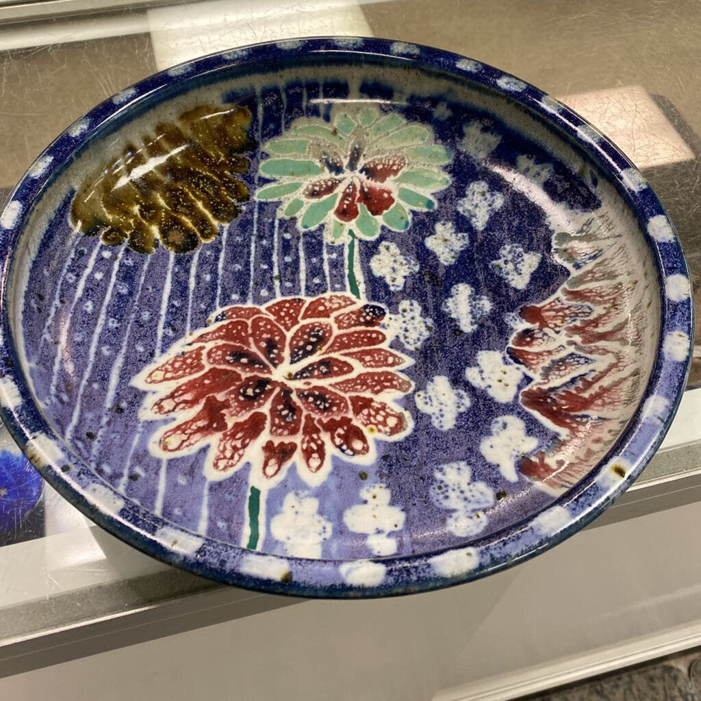 Asian Pottery Serving Bowl