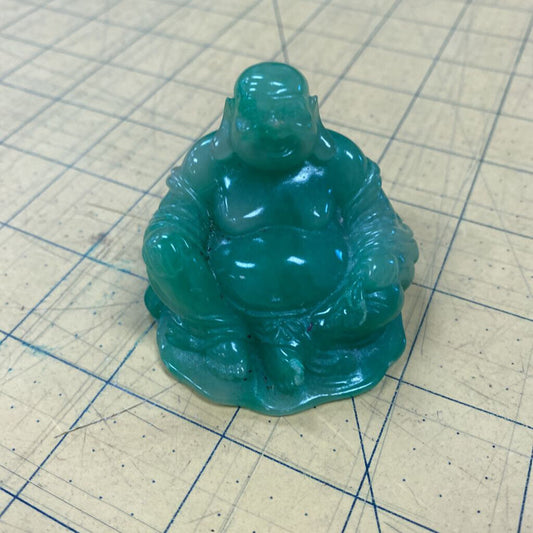 Faux Jade Laughing Buddha