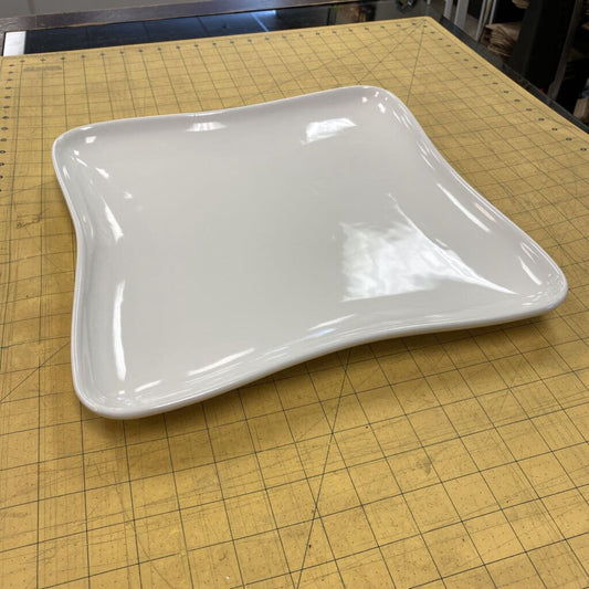 Porcelain Square Serving Platter