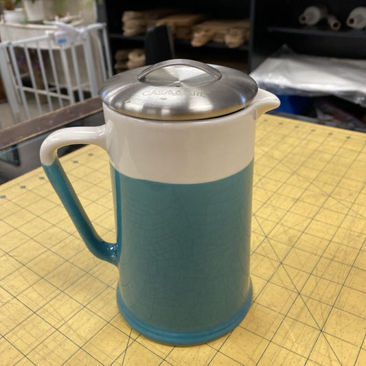 CasaWare PotteryTea Pot w/Infuser