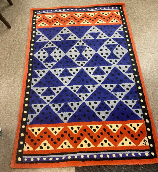 Susan Sargent Parchessi Wool Rug