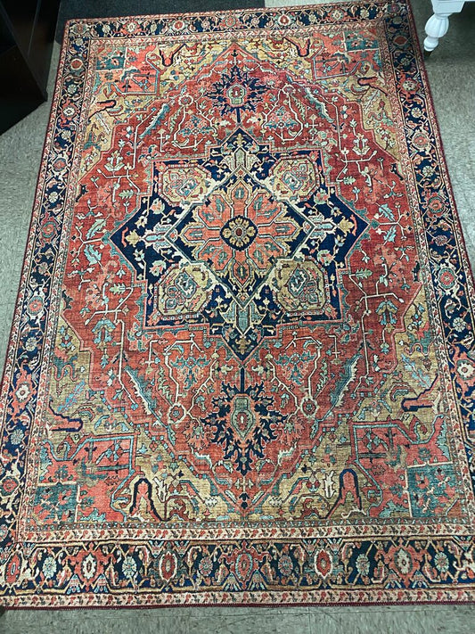 Livabliss Iris Polyester Accent Rug