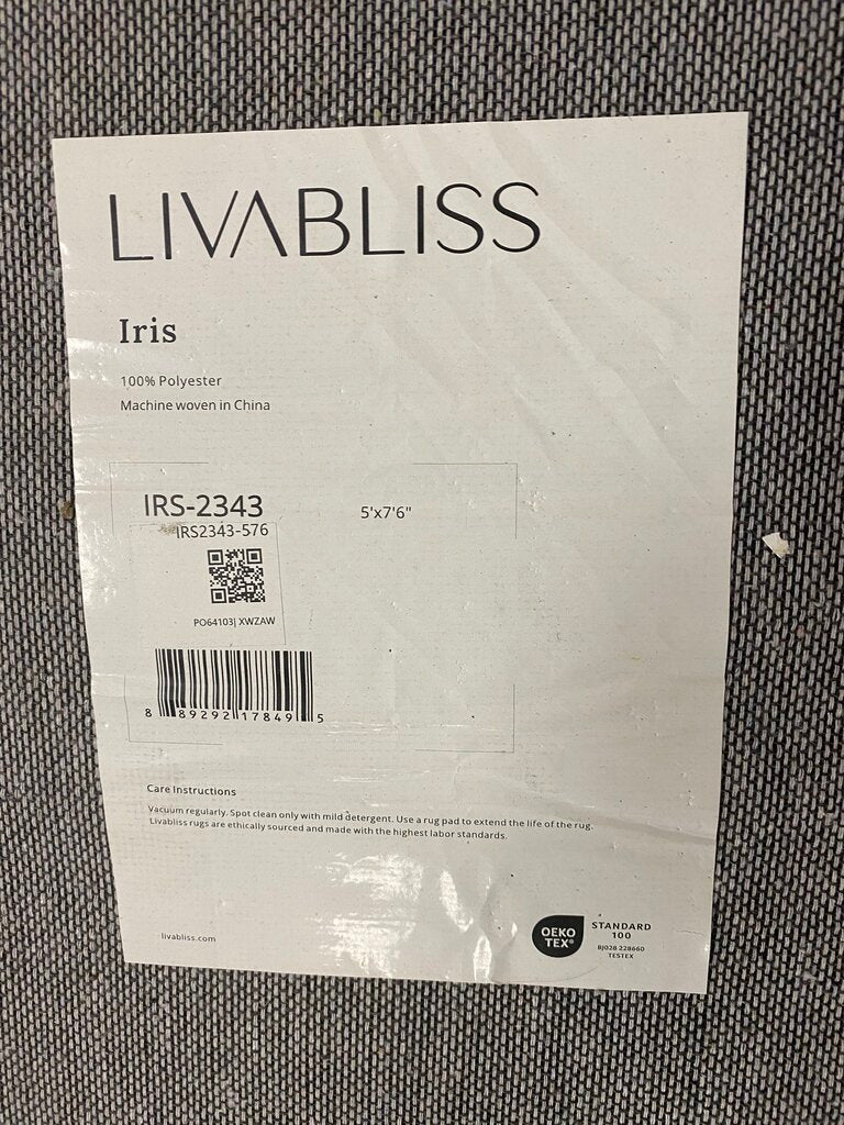 Livabliss Iris Polyester Accent Rug
