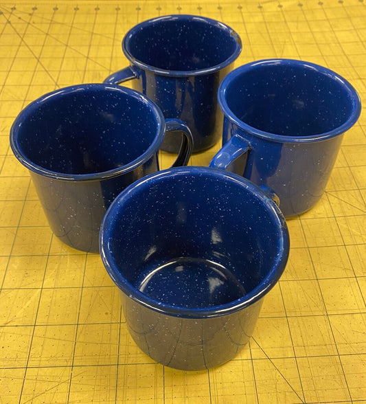 4x Graniteware Mugs