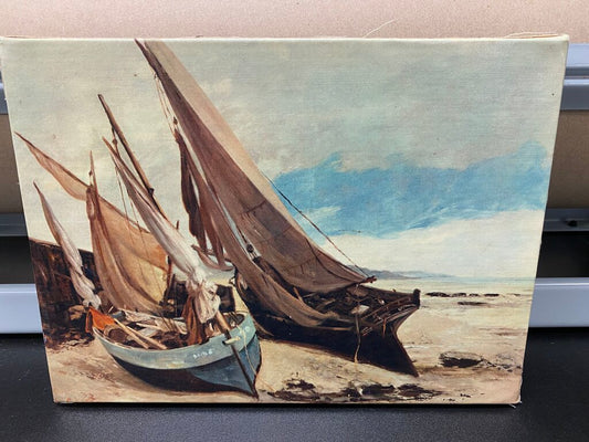 Coubert Deauville Plage Canvas Print