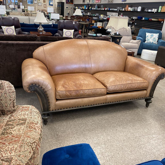 Currier Statesville Leather Sofa