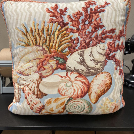 Shell Printed Custom Pillow