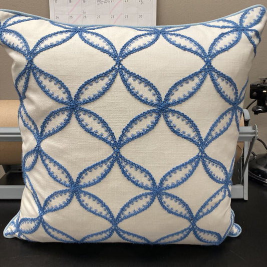 Custom Lattice Pattern Pillow