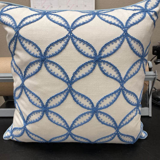 Custom Lattice Pattern Pillow