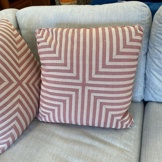Woven Stripe Accent Pillow