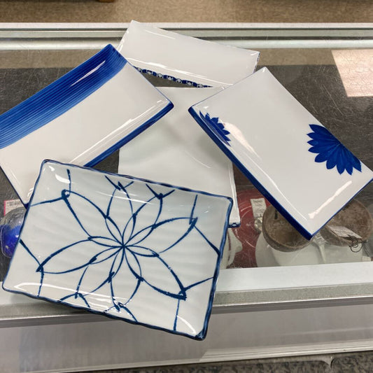5 Piece Pier One Sushi Plates