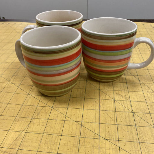 3x Pier One Mugs