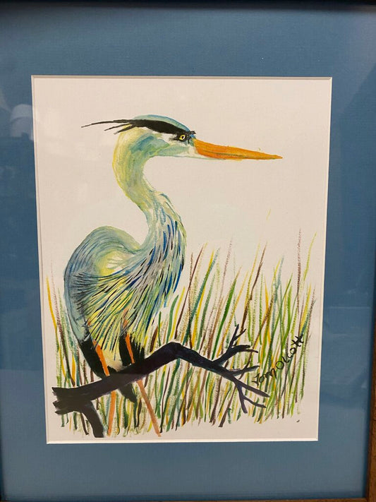Tom Olcott "Blue Heron"