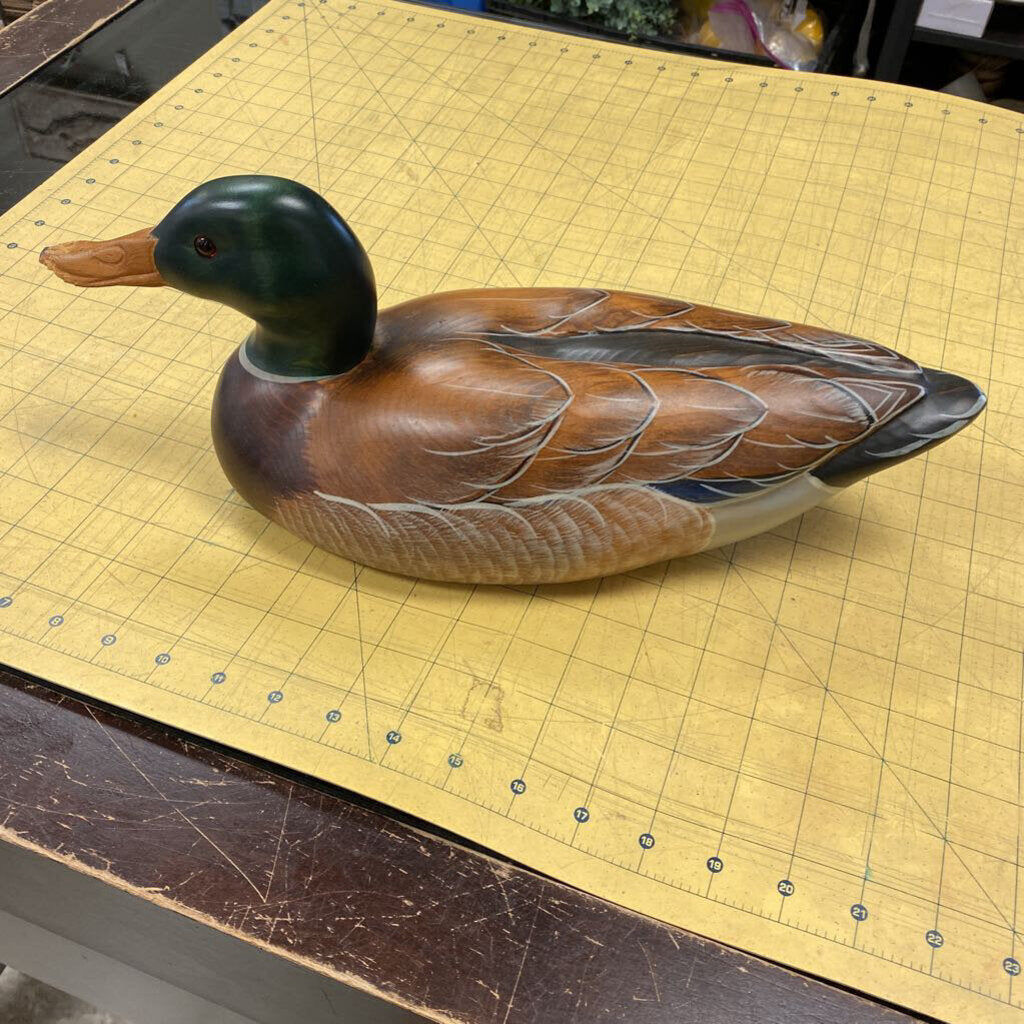 Big Shy Carvers Wood Decoy