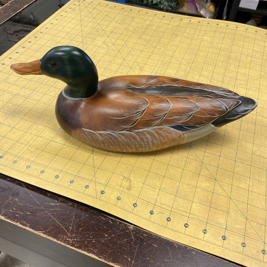 Big Shy Carvers Wood Decoy