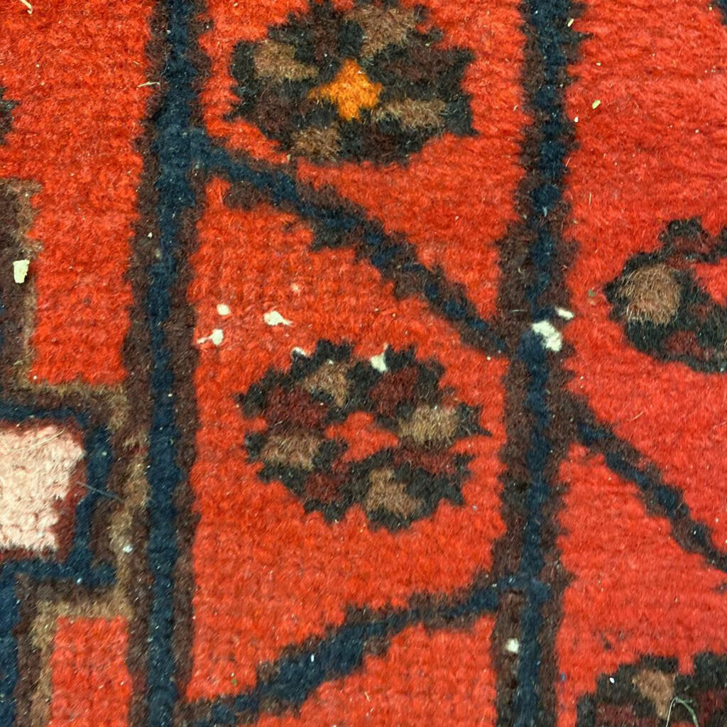 Antique Caucasian Accent Rug