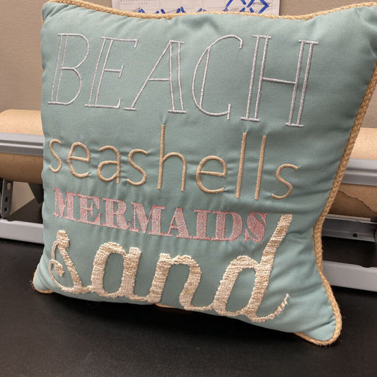 Pier One Beach Pillow