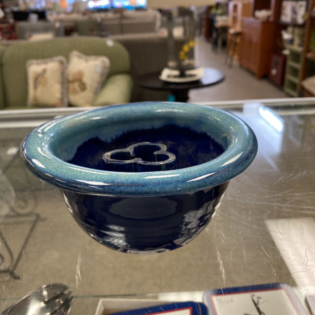 Smoky Mountain Pottery Ikebana Bowl