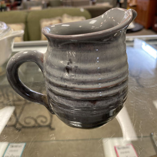 Blue Hill Pottery Milk Pitcher