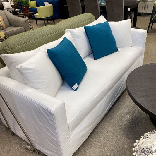 Crate & Barrel Willow II Slipcover Sofa