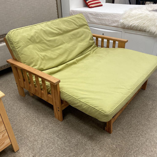 Wooden Frame Futon Lounger
