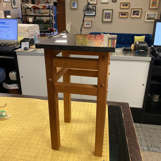 Quartz Topped Craftsman Side Table