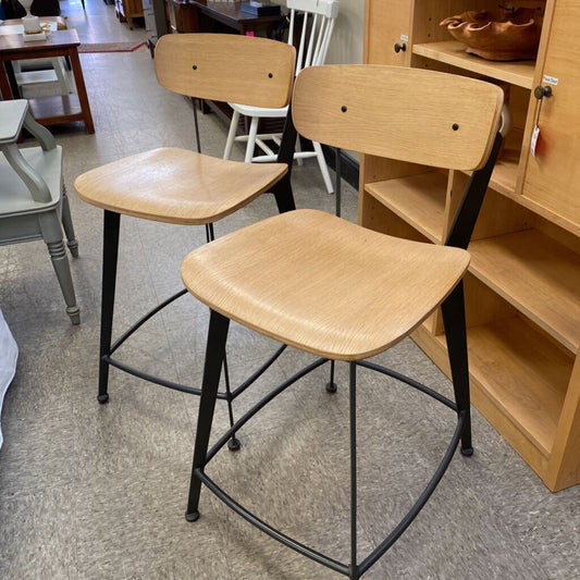 2x Rejuenation Rye Counter Stools