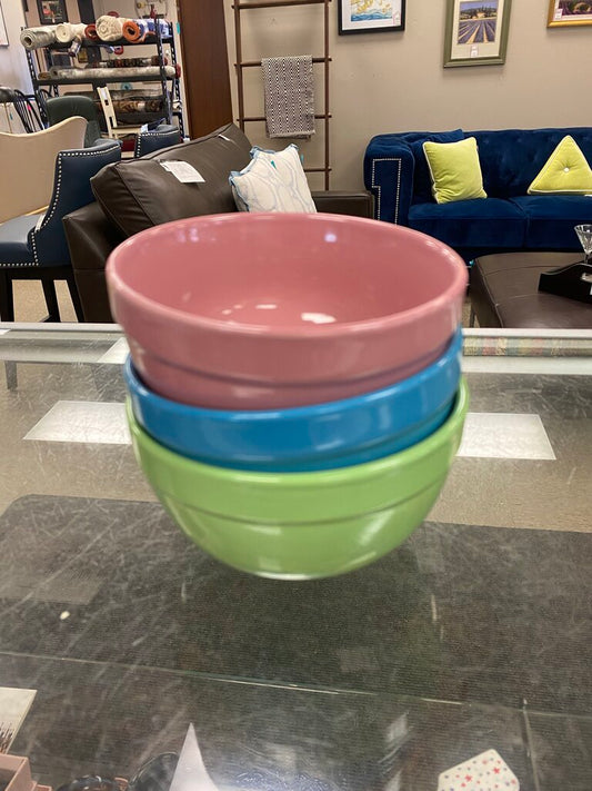 3x Banded Rice Bowls