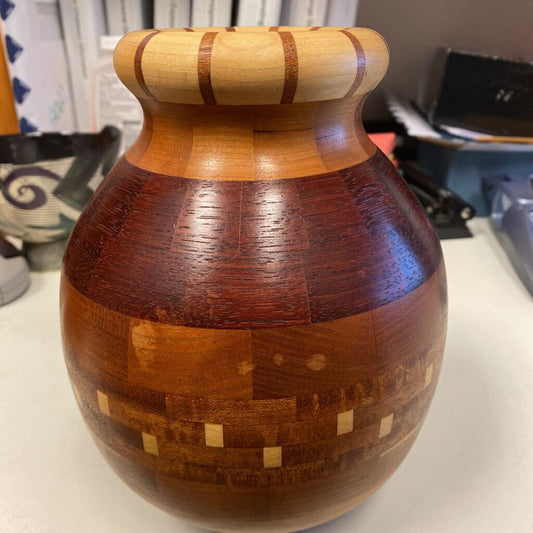 Wood Vase