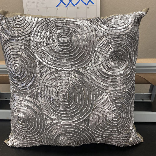 Sequin Swirl Pillow