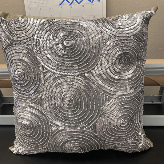 Sequin Swirl Pillow