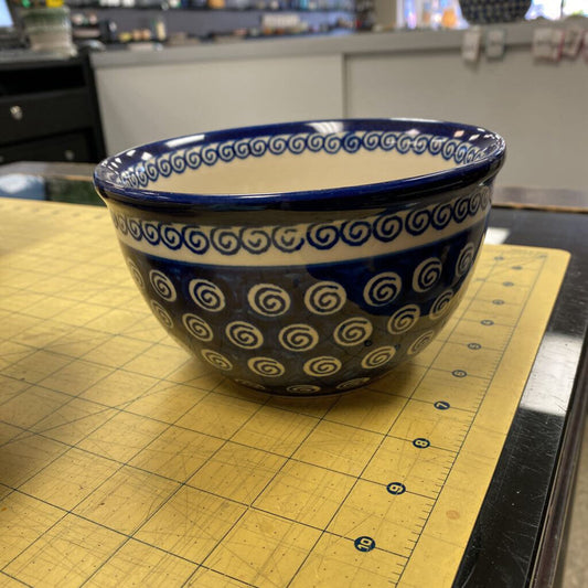 Polish Pottery Serving Bowl