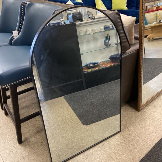 Metal Framed Arch Shaped Mirror