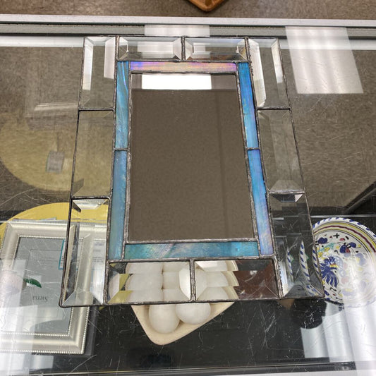 Stained Glass Wall Mirror